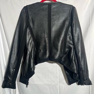 Kennith Cole Women’s Medium Moto Leather Jacket